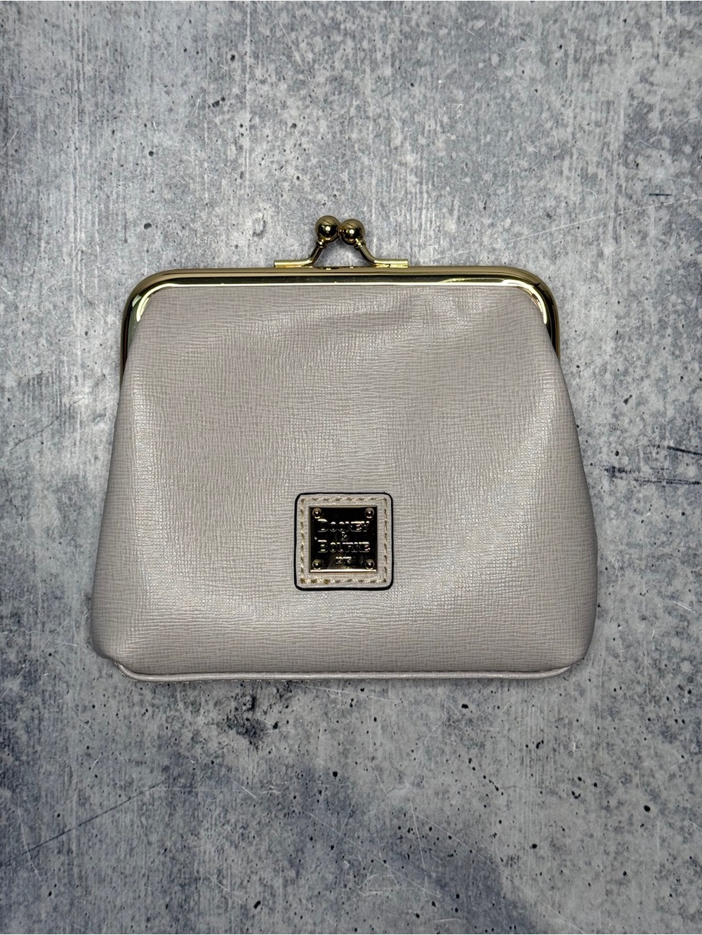 Dooney & Bourke Framed Kiss-lock Coin Purse